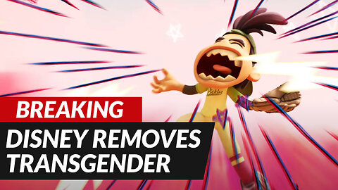 Disney REMOVES TRANSGENDER Storyline! 🏳️‍⚧️