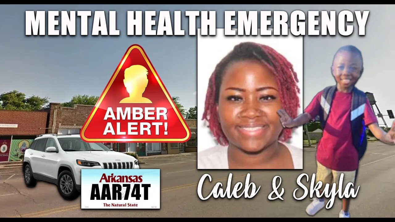 AMBER ALERT - Caleb & Skyla Johnson - MOM THREATENS TO HARM SELF AND SON