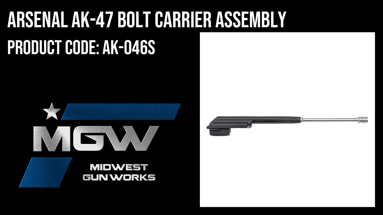 Arsenal AK-47 Bolt Carrier Assembly - AK-046S