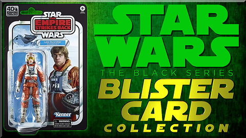 Black Series Blister Card Collection