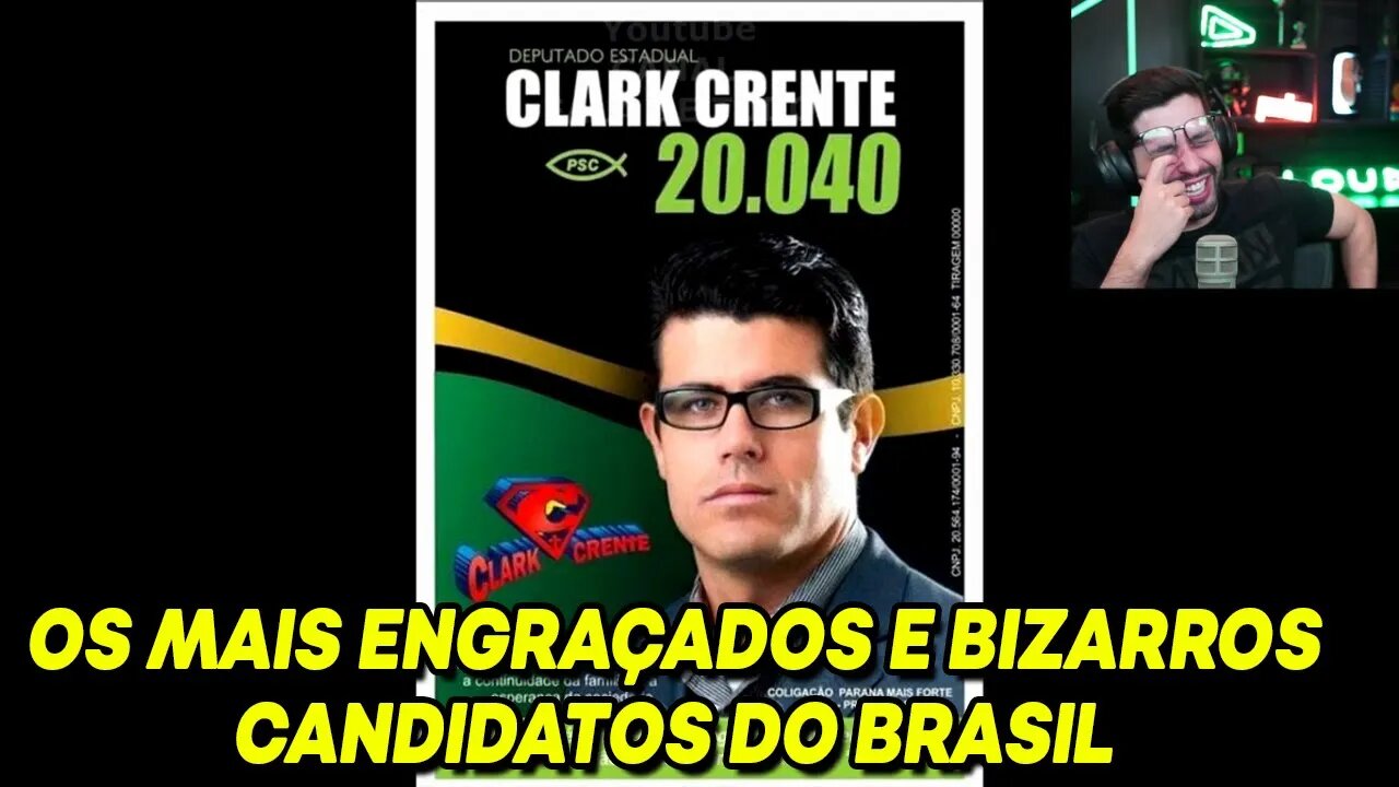 PLAYHARD REAGINDO OS MAIS ENGRAÇADOS E BIZARROS CANDIDATOS DO BRASIL | SemZero