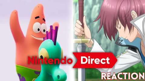 PATRICK IS A STAR! - Indie World Showcase + Nintendo Direct: Partner Showcase 2024.08.27 (REACTION)