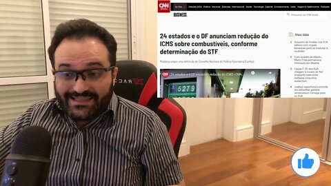 VERGONHOSO! CNN manipula informação sobre redução dos combustíveis e 4 dias depois altera a notícia