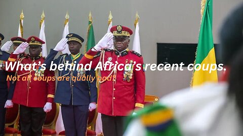 This is behind Africa's resent coups.