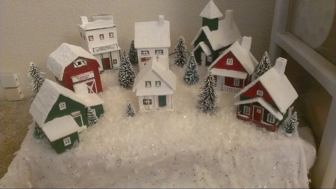 Matchstick Santa's Village