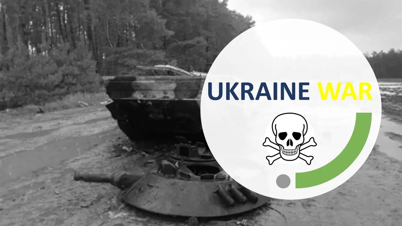 UKRAINE WAR : DESTROYED TANKS AND ARMORED VEHICLES