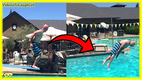 They fell in the most hilarious way in the world