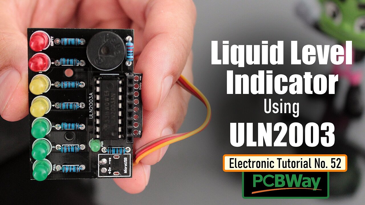 Liquid level indicator Using ULN2003