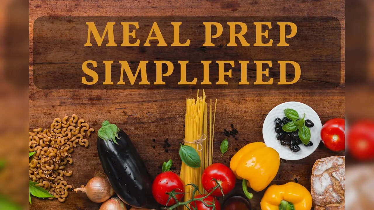 Meal Prep Simplified: A Week of Nutritious Recipes