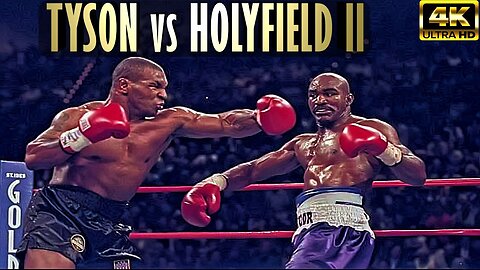 Mike Tyson USA vs Evander Holyfield USA KNOCKOUT BOXING fight HD