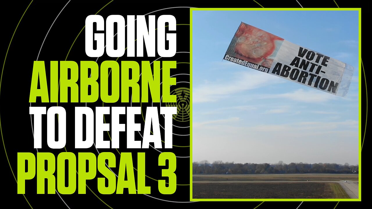 Going Airborne to Defeat Proposal 3 in Michigan