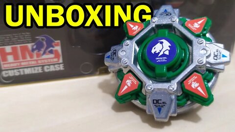 Abrindo A-125 DRACIEL MS (Metal Shield) | BAKUTEN SHOOT BEYBLADE HMS | Unboxing, Análise e Testes