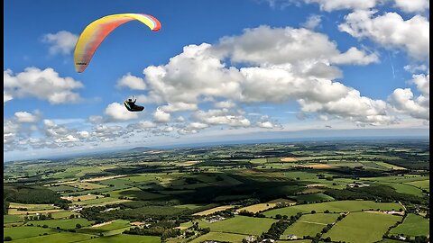 Paragliding Slieve Bui Ireland Small Xc flight