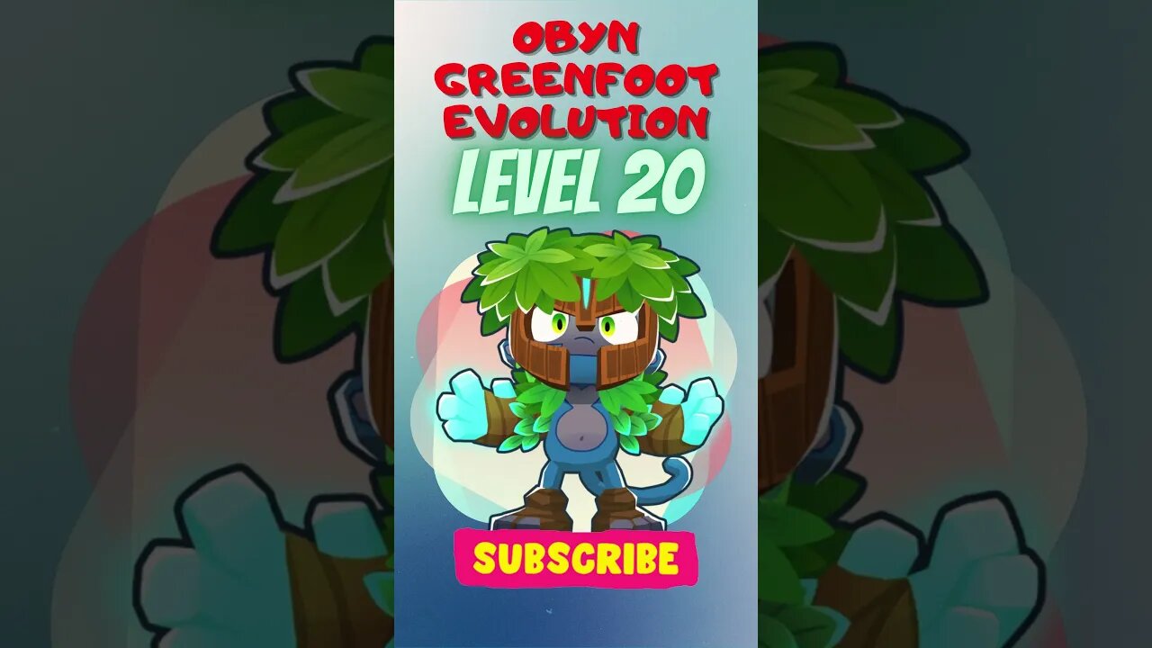 Obyn Greenfoot Evolution / Bloons TD 6 #Shorts