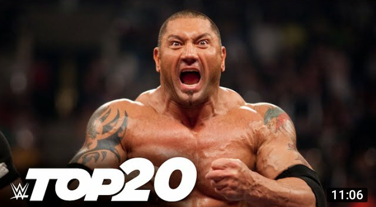 20 greatest Batista moments_ WWE Top 10