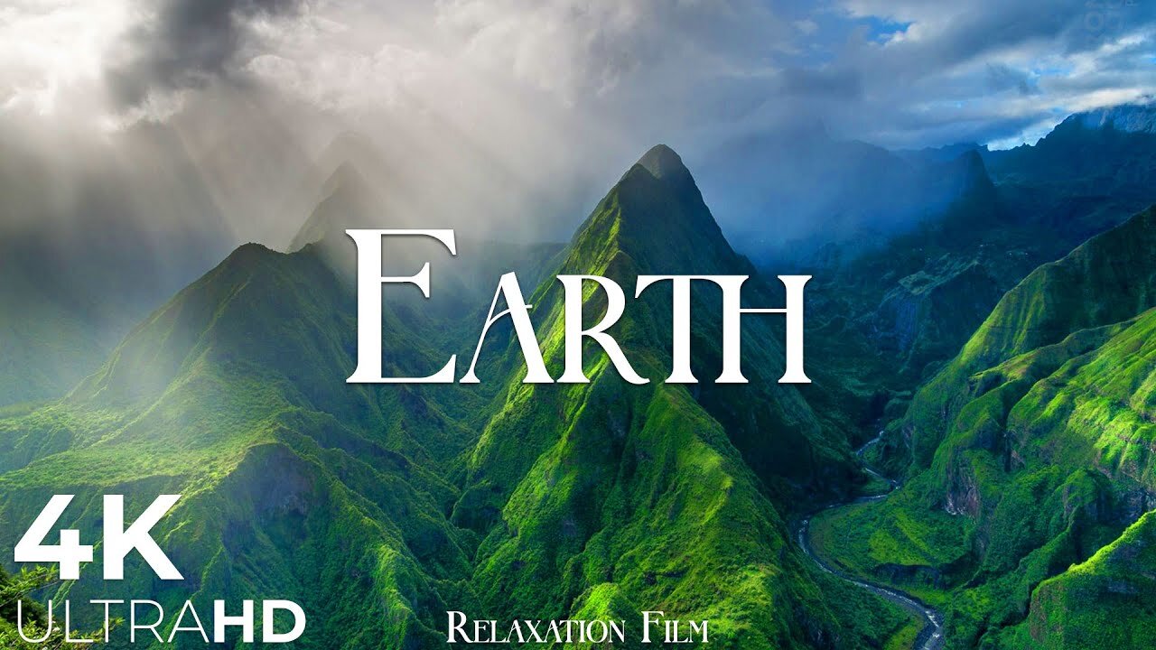 EARTH 4K - Relaxation Film - Peaceful Relaxing Music - Nature 4k Video UltraHD - OUR PLANET