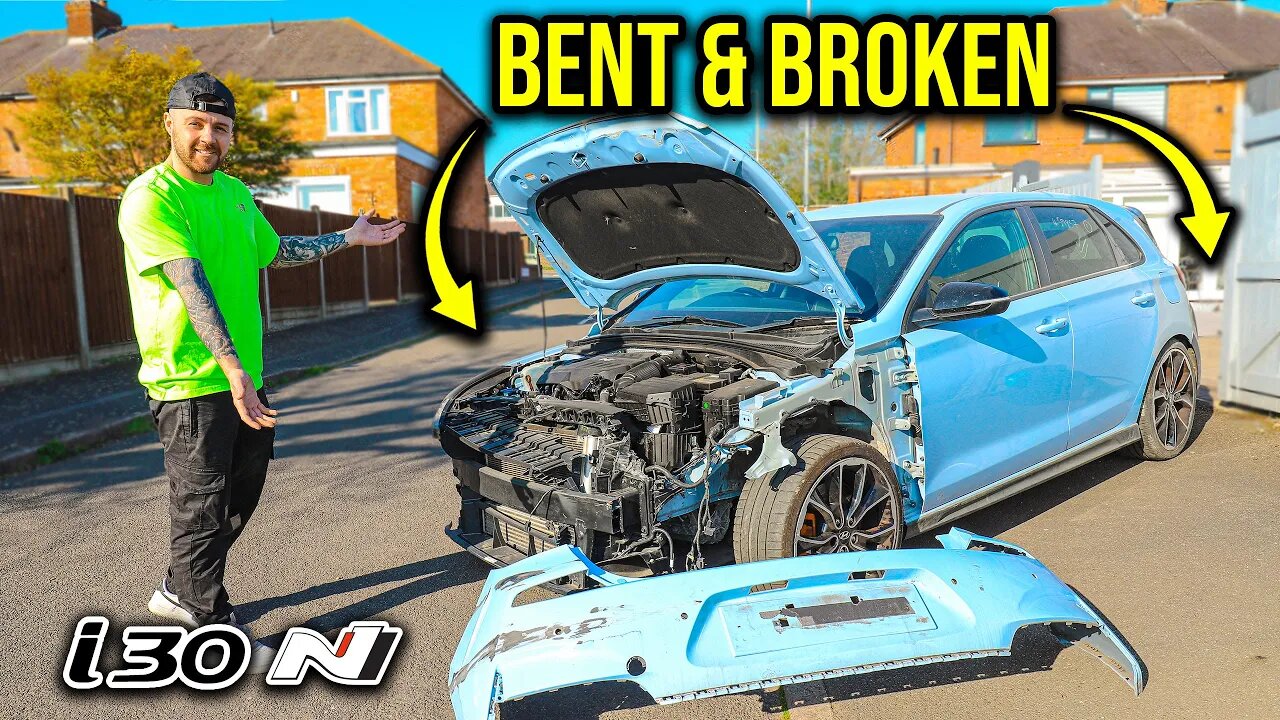 REPAIRING MY WRITTEN OFF HYUNDAI I30N PERFORMANCE