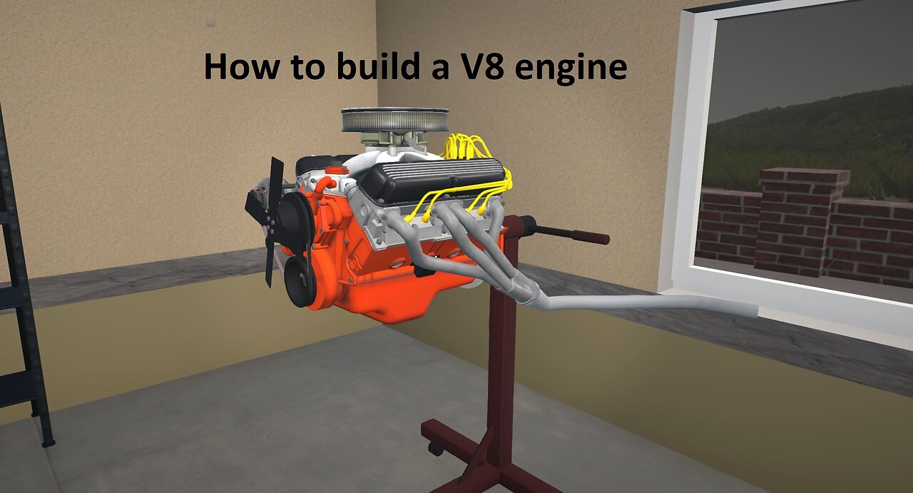 My Garage: How to build a V8 engine from scratch