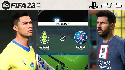 Ronaldo Goal For Al Nassr vs Psg - FIFA 23 - PC GAMING 4K