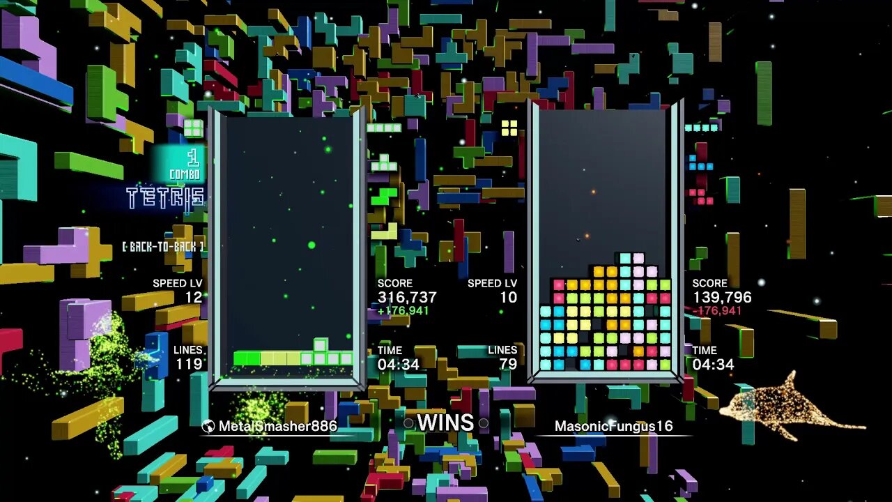 Tetris Effect Connected (PC) - Online Score Attack #2