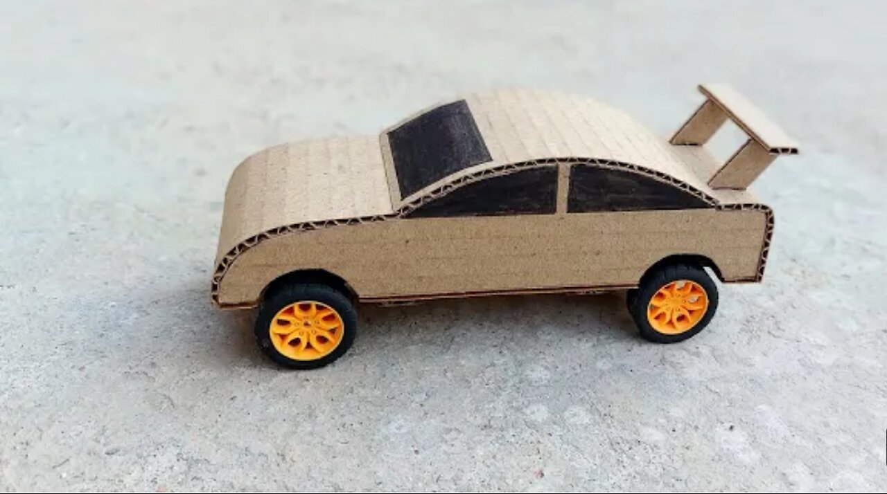 how to make a cardboard sport car at home easy removing 9v battery.