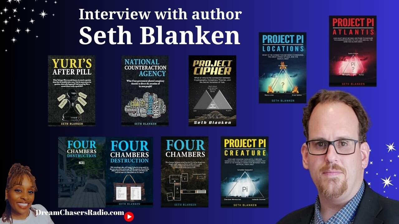 Prolific author Seth Blanken talks about his books and their unique covers