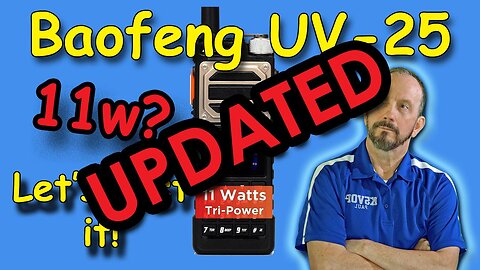 Baofeng UV25 11w Test! Does it pass?