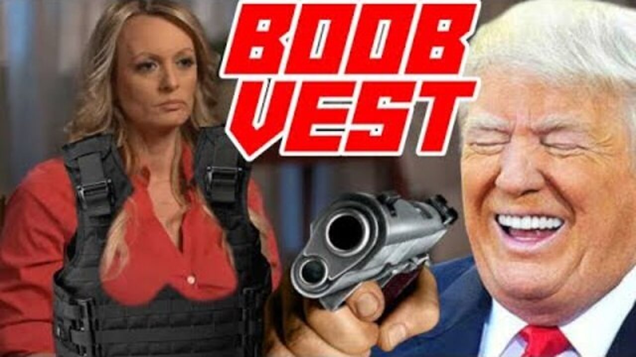 STORMY WORE CLEAVAGE EXPOSING BULLETPROOF VEST TO COURT