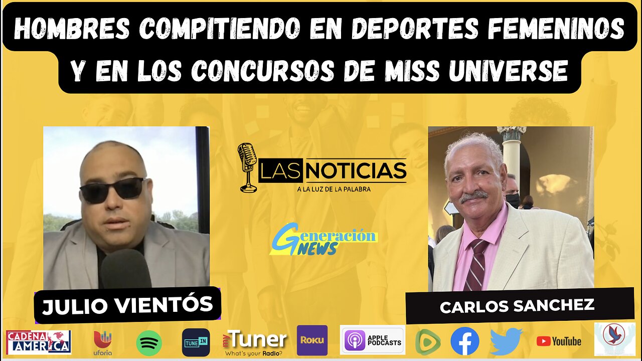 Hombres compitiendo en deportes femeninos y en los concursos de Miss Universe