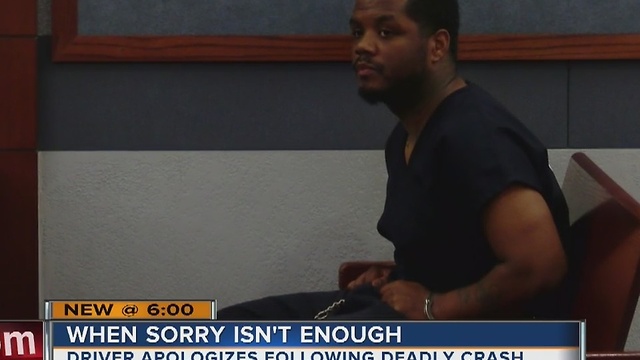 Drunk driver apologizes in court