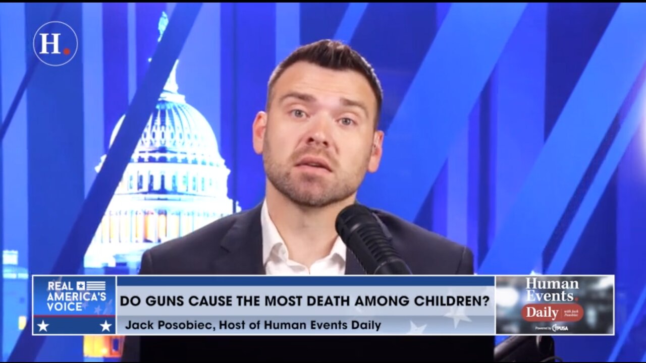 Jack Posobiec addresses Jon Stewart's recent exchange with Oklahoma Senator Nathan Dahm and explores whether guns ACTUALLY cause the most death among children