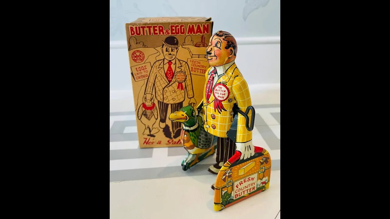 Was Marx’s Butter & Egg Man toy based on the 1925 Broadway play of the same name?