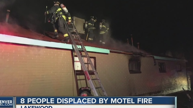 1 hurt in fire at Big Bunny Motel on Colfax