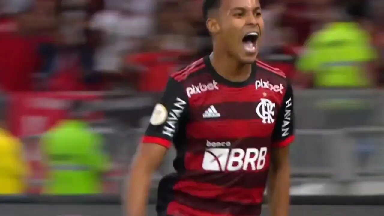 FLAMENGO X ATLÉTICO -GO / PRIMEIRO GOL/ LÁZARO