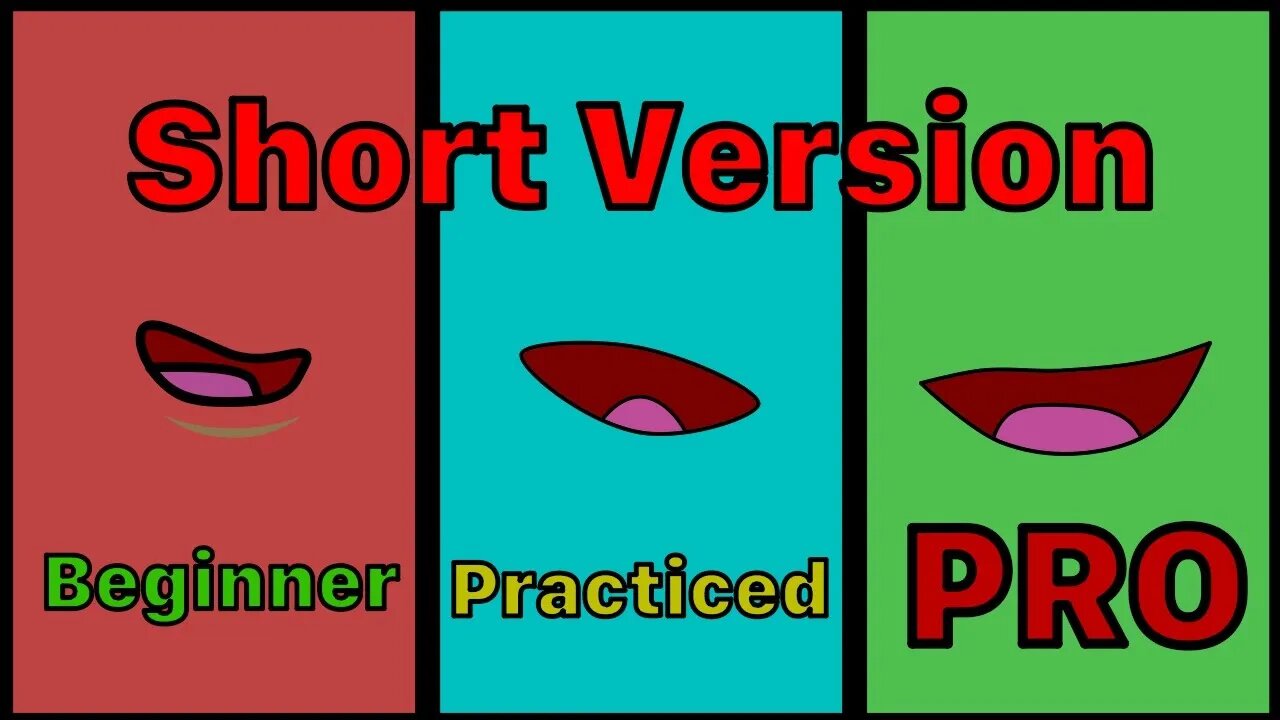 Mouth Tutorial (Short version) (3x different mouth types) Moho 13.5