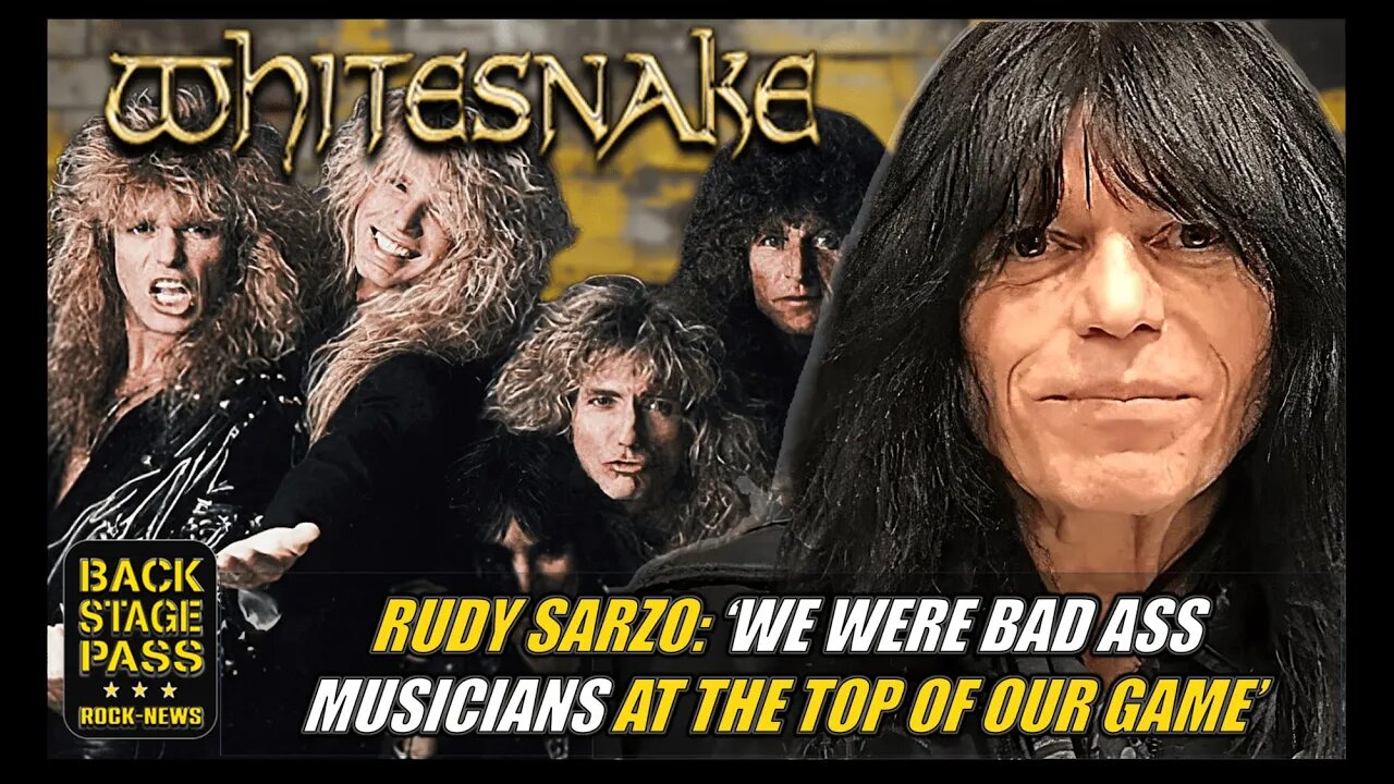 🔥Rudy Sarzo's Reflects on Whitesnake's Explosive Era: From Internal Strife to Musical Excellence🐍🌟