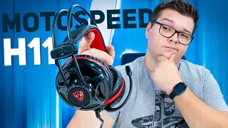 Headset Gamer MotoSpeed H11 | BOM CUSTO BENEFÍCIO? Unboxing e Análise