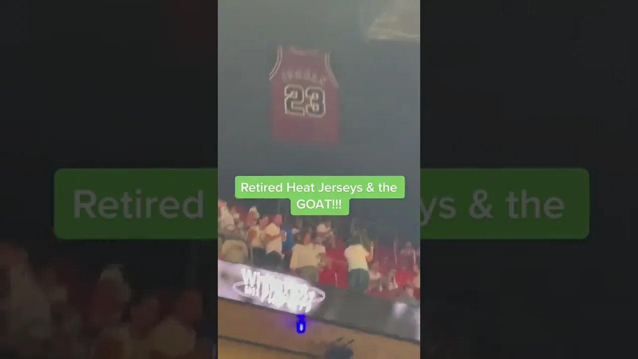 Retired HEAT jerseys!