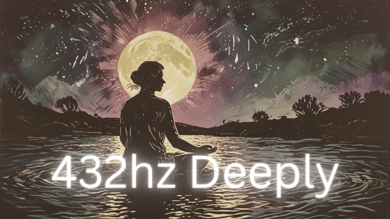 432Hz DEEP HEALING MUSIC FOR THE BODY AND SOUL, Let Go of Stress, Connect With the Universe