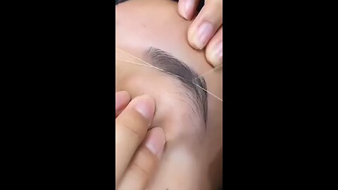 eyebrows threading