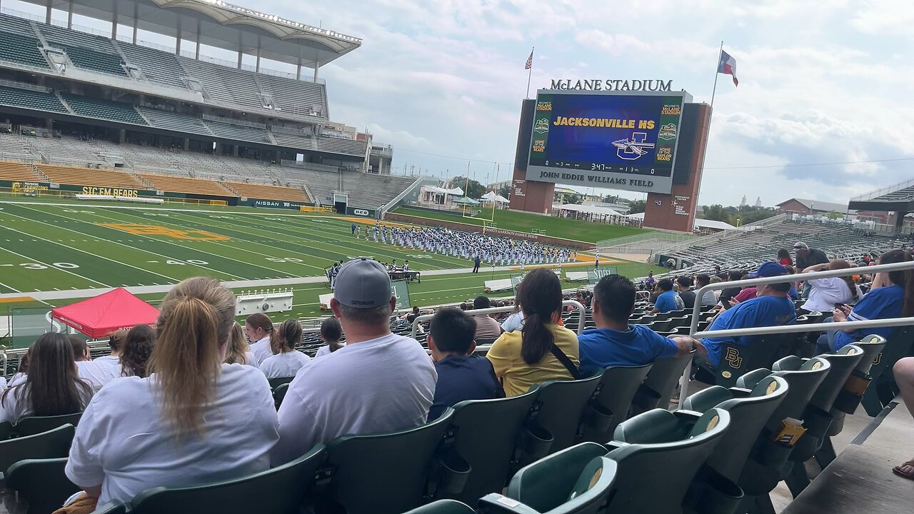 State UIL Marching contest warmup