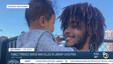 Family, friends grieve man killed in library shooting