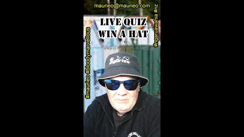 maurieos #shorts LIVE QUIZ WIN A HAT