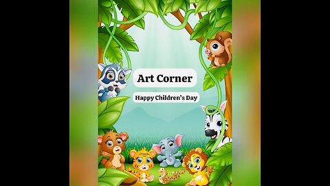 Happy children’s day #decoration #safari#idea🐯🦁🦊🐵