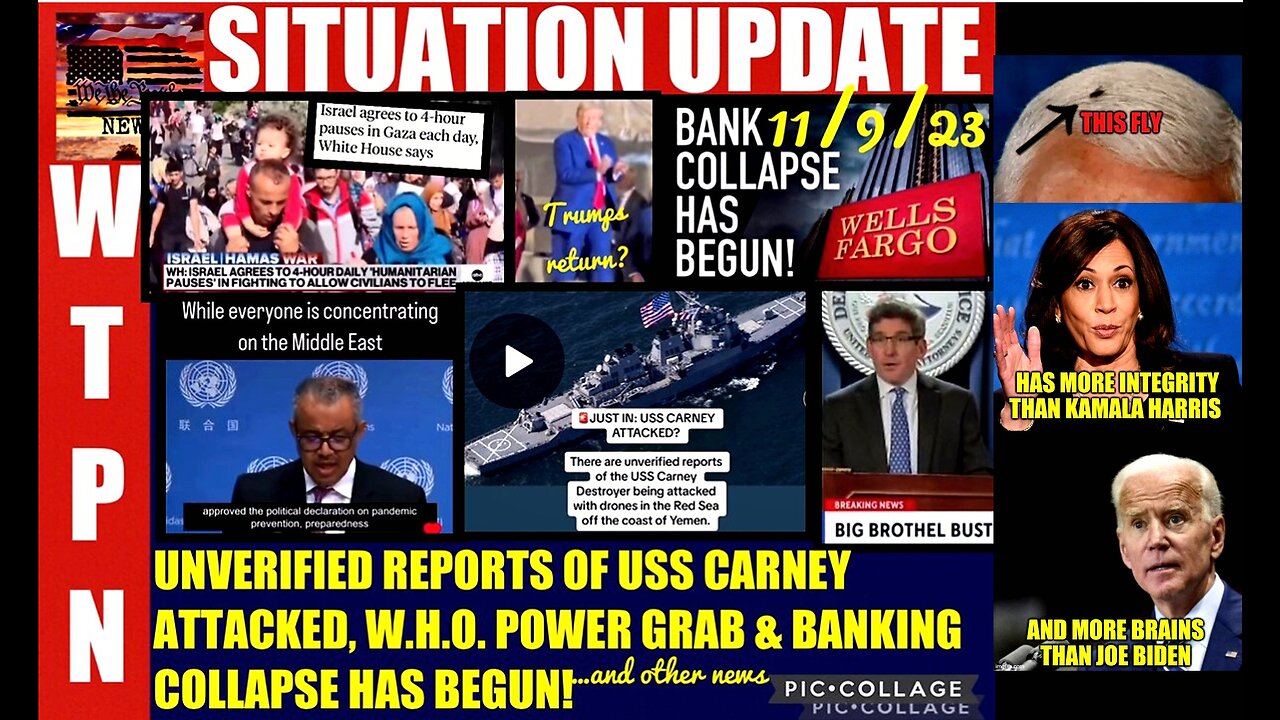 SITUATION UPDATE 11/9/23 (Related info and links in description)