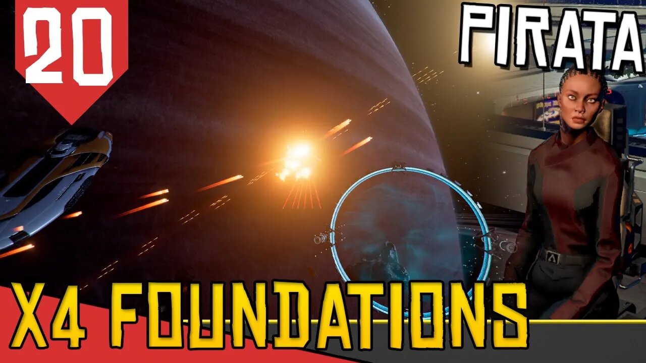 GUERRA Pelo Portão XENON - X4 Foundations Tides of Avarice #20 [Gameplay Português PT-BR]