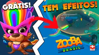 ODIEI A NOVA SKIN DA BETSY? GANHEI ELA GRÁTIS NA MINHA CONTA! ZOOBA: Jogo de Batalha Animal