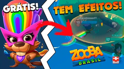 ODIEI A NOVA SKIN DA BETSY? GANHEI ELA GRÁTIS NA MINHA CONTA! ZOOBA: Jogo de Batalha Animal