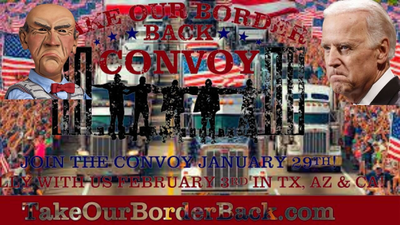 TAKE OUR BORDER BACK CONVOY, PEACEFUL ASSEMBLY & PRAYER DAY 1 UP TO SPEED VIDEO 🚒🚐🚍🚙🛻🚚🚛🦽