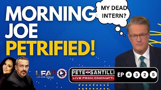 MORNING JOE PETRIFIED AG GAETZ WILL INVESTIGATE DEATH OF HIS INTERN [PETE SANTILLI #4325- 8AM]